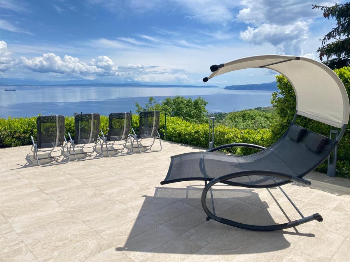Luxury Villa Eternity - Marvelous Sea View - Box Spring Beds - Opatija-Poljane מראה חיצוני תמונה