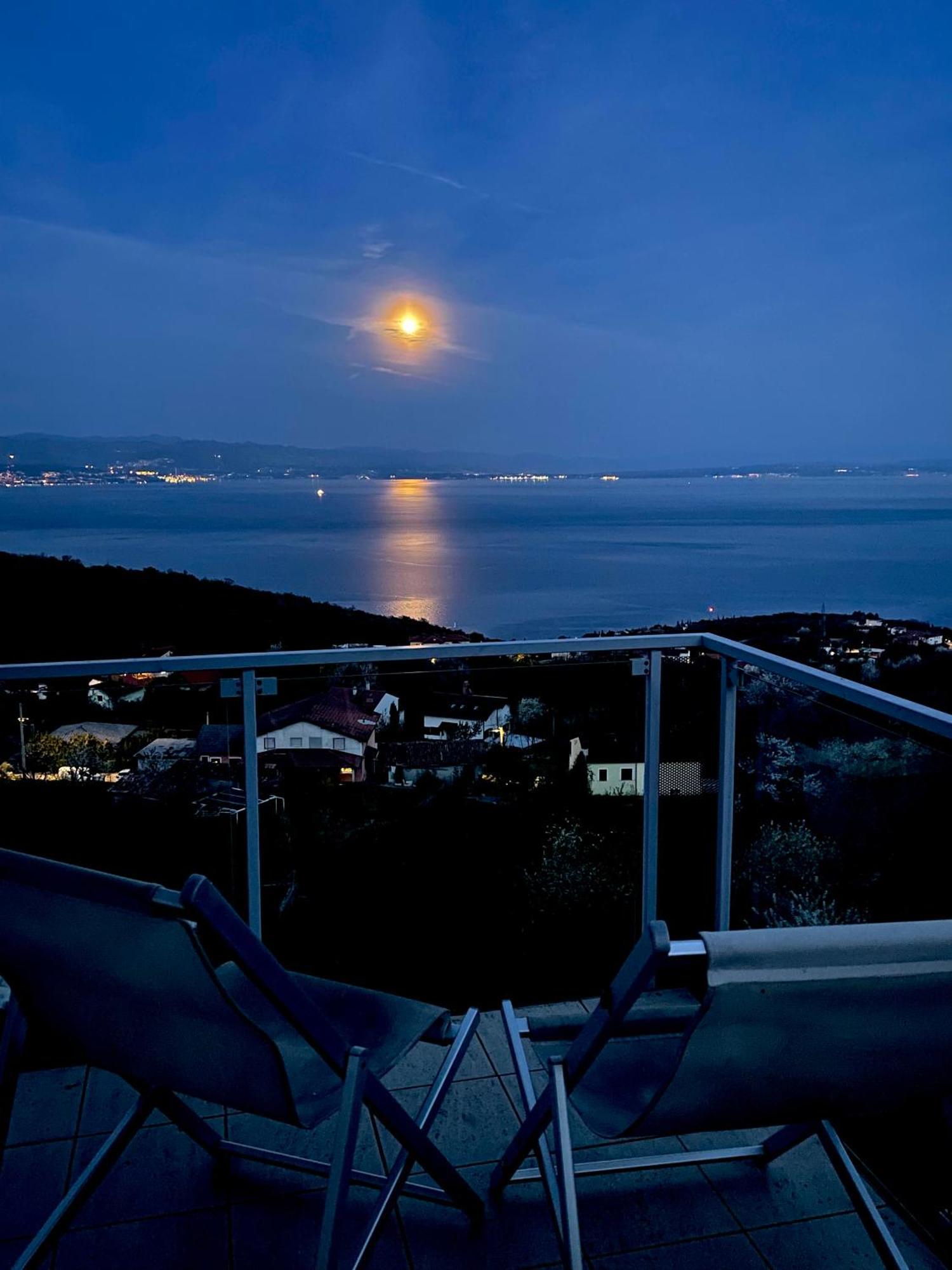 Luxury Villa Eternity - Marvelous Sea View - Box Spring Beds - Opatija-Poljane מראה חיצוני תמונה